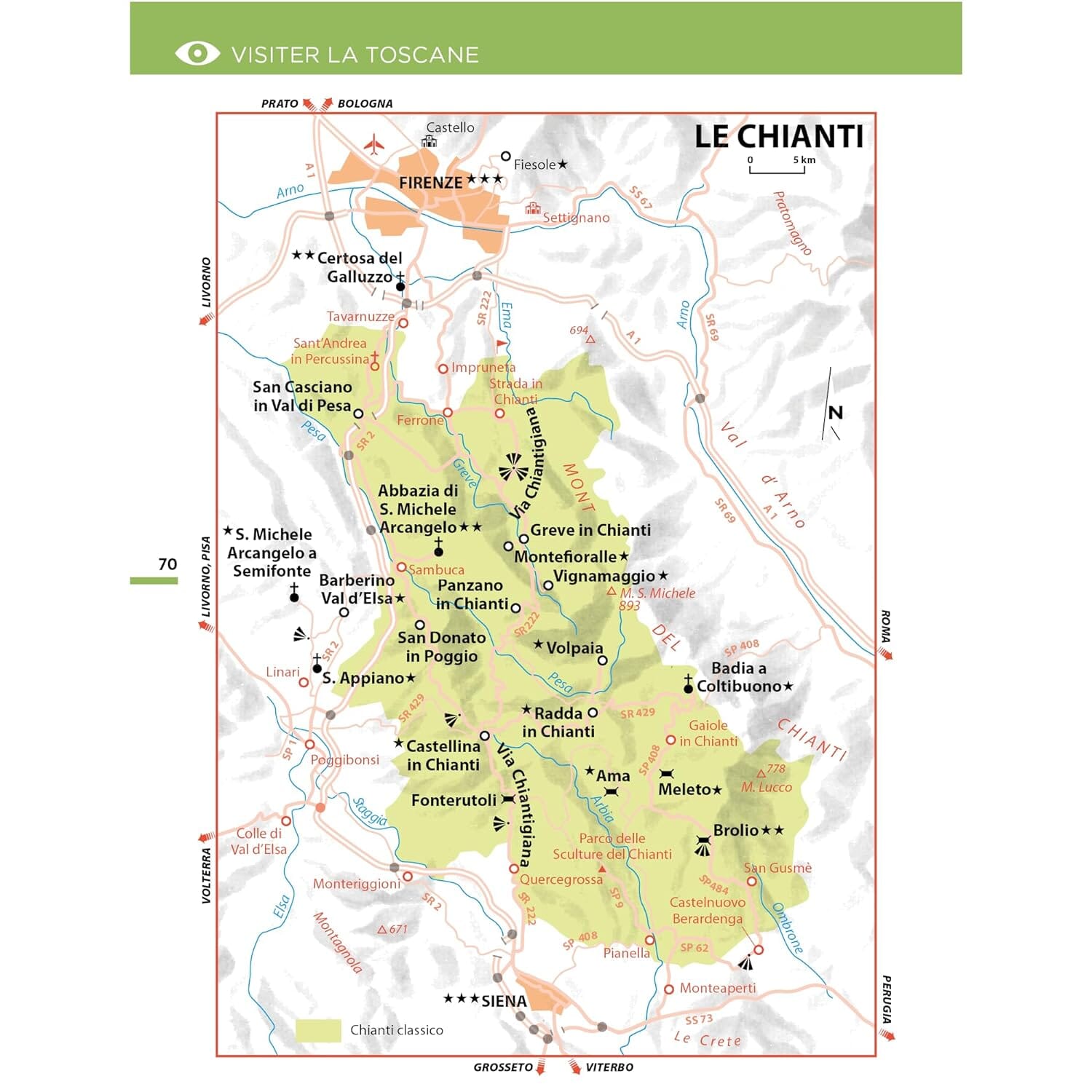 Guide Vert Week & GO - Toscane - Édition 2024 | Michelin guide de voyage Michelin 
