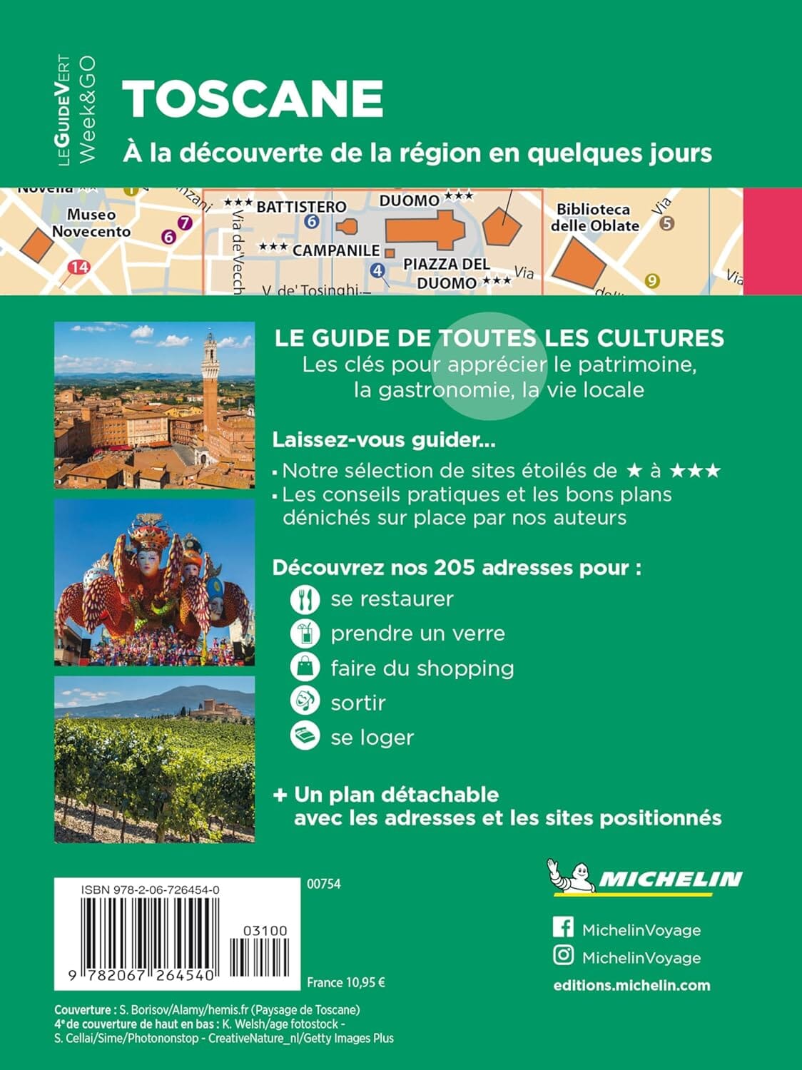 Guide Vert Week & GO - Toscane - Édition 2024 | Michelin guide de voyage Michelin 