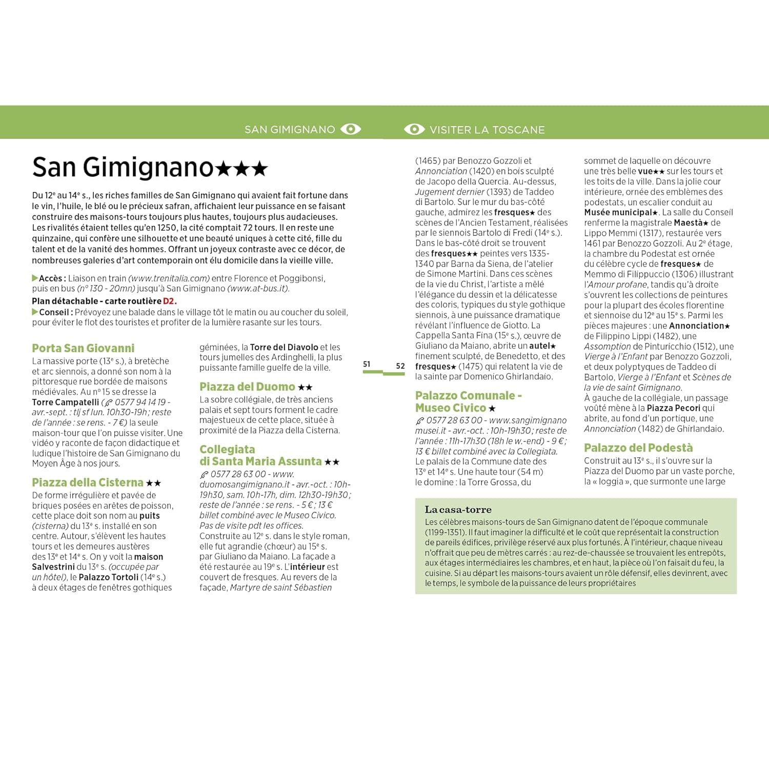 Guide Vert Week & GO - Toscane - Édition 2024 | Michelin guide de voyage Michelin 