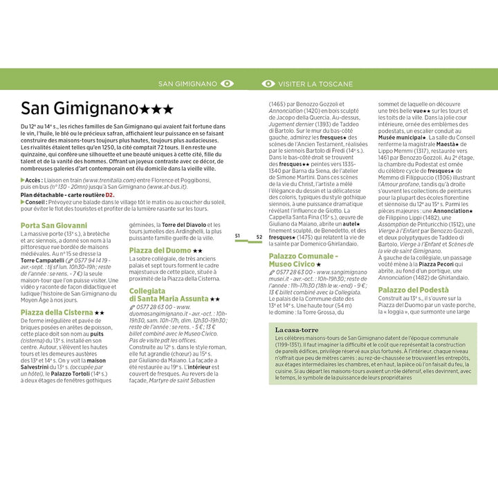 Guide Vert Week & GO - Toscane - Édition 2024 | Michelin guide de voyage Michelin 