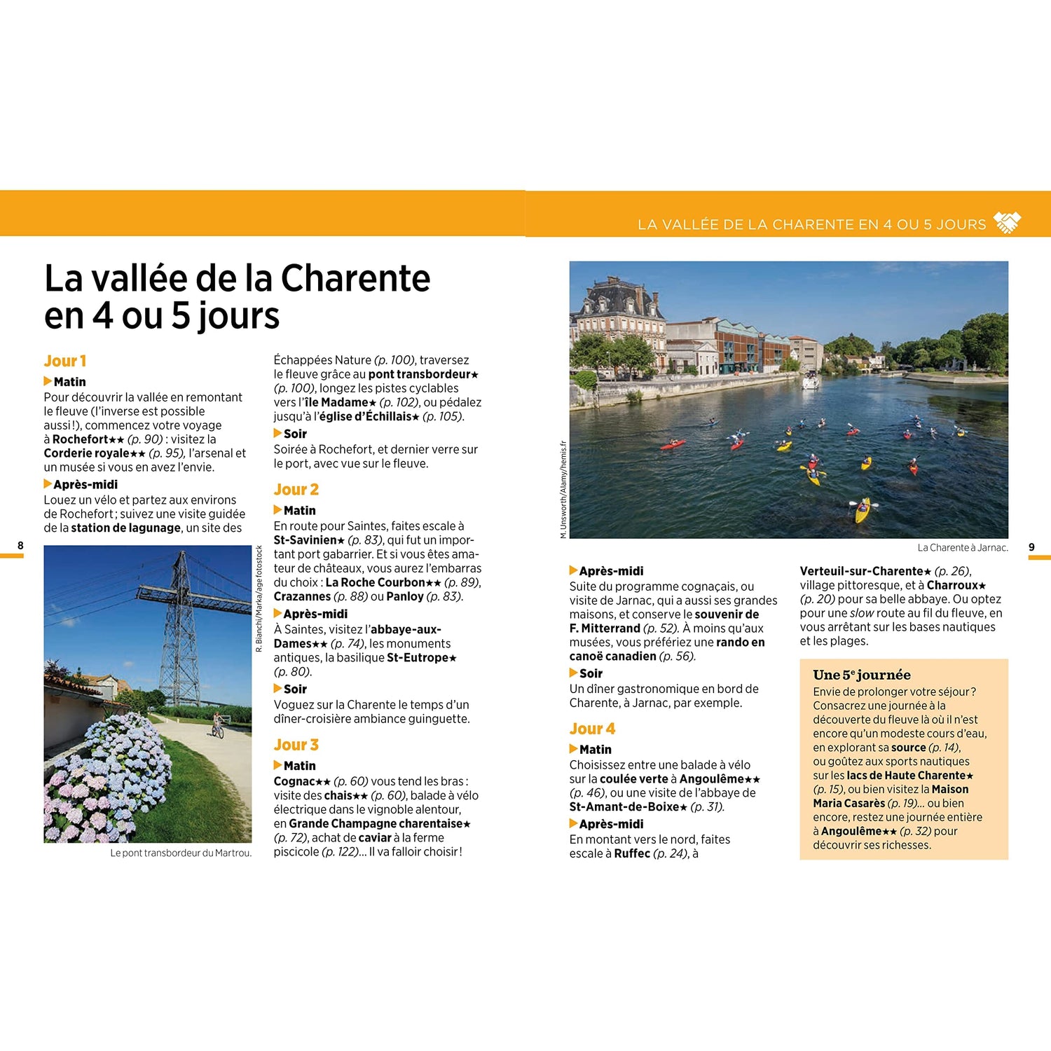 Guide Vert Week & GO - Vallée de la Charente Michelin, Angoulême, Cognac, Saintes, Rochefort - Édition 2023 | Michelin guide de voyage Michelin