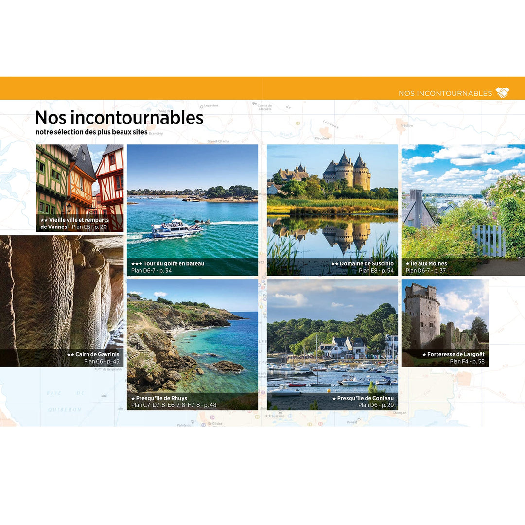 Guide Vert Week & GO - Vannes et le Golfe du Morbihan | Michelin guide petit format Michelin 