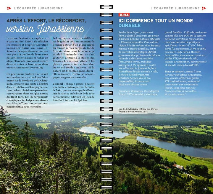 Guide VTT - L'échappée jurassienne | Chamina guide cycliste Chamina 