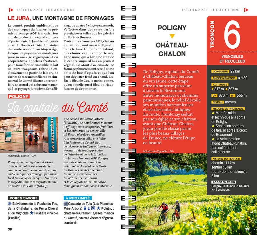 Guide VTT - L'échappée jurassienne | Chamina guide cycliste Chamina 