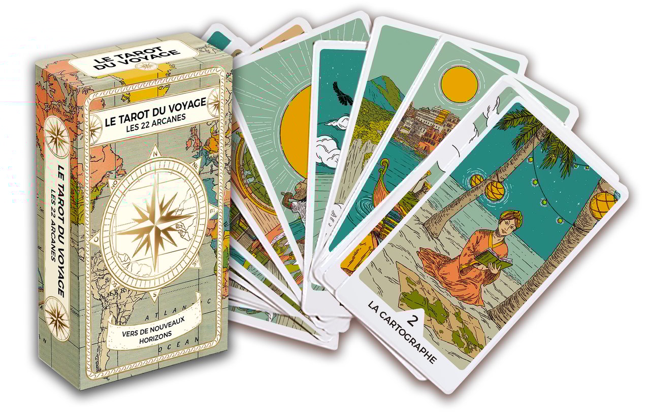 Jeu de cartes - Le tarot du voyage | Aventura jeu Aventura