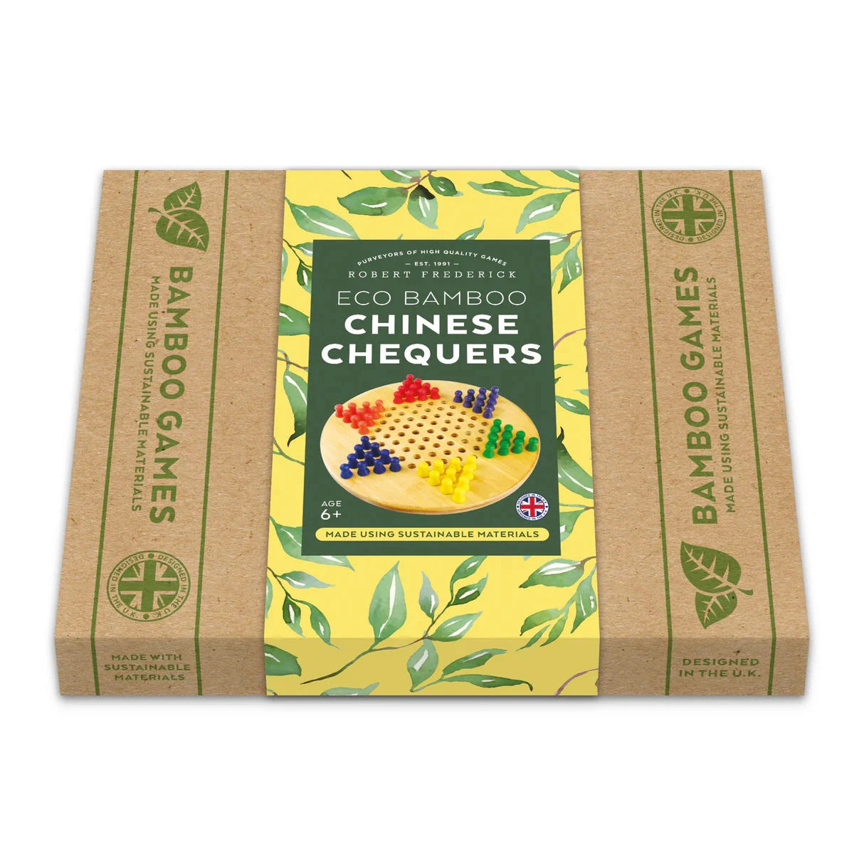 Jeu de Dames Chinoises en bambou | Robert Frederick jeu Robert Frederick 