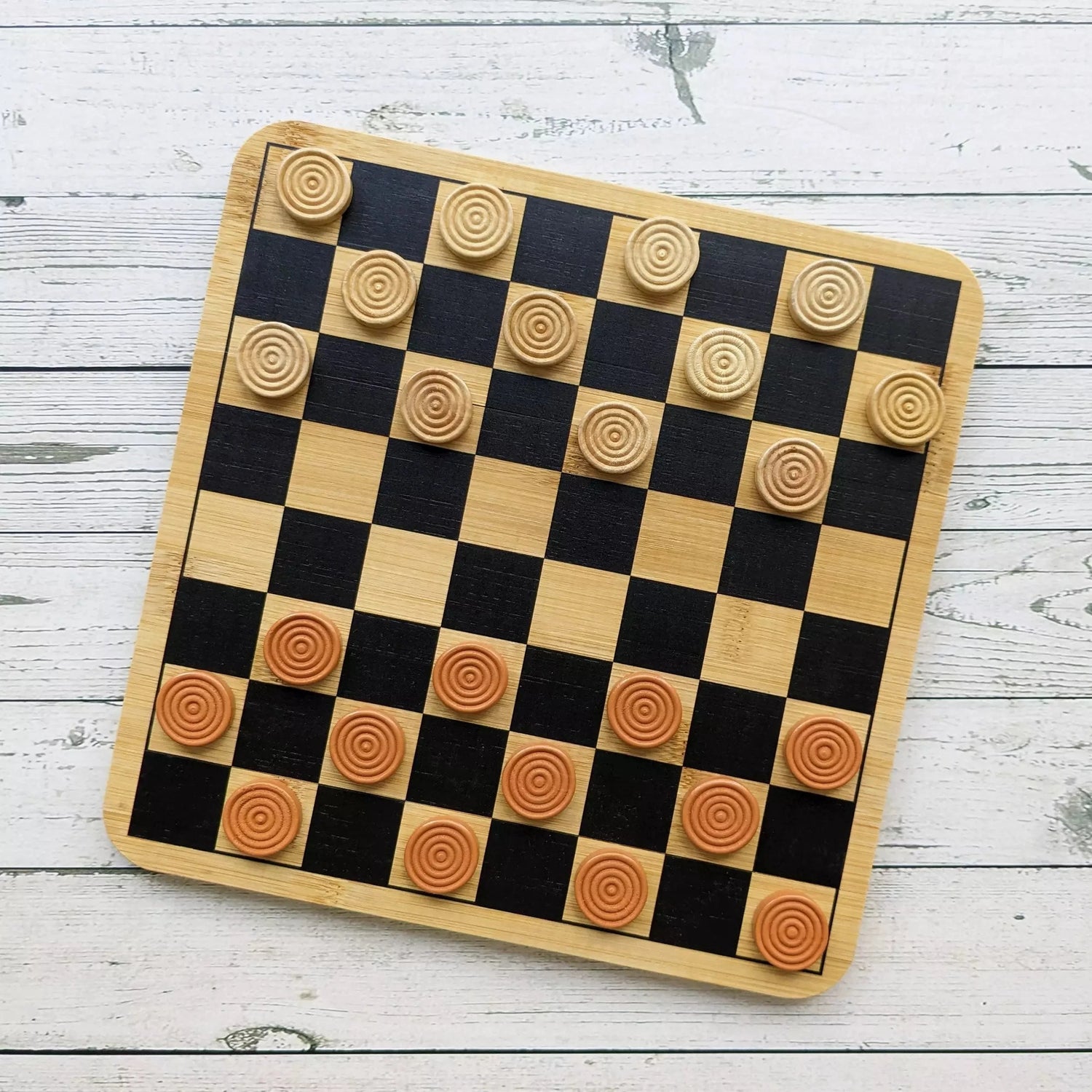 Jeu de Dames en bambou | Robert Frederick jeu Robert Frederick 