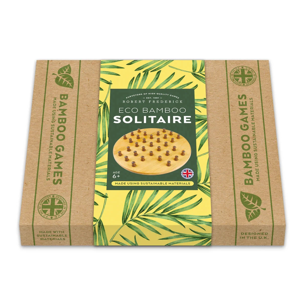 Jeu de Solitaire en bambou | Robert Frederick jeu Robert Frederick 