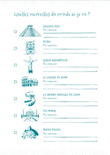 Journal d'aventures | Aventura carnet de voyage Aventura