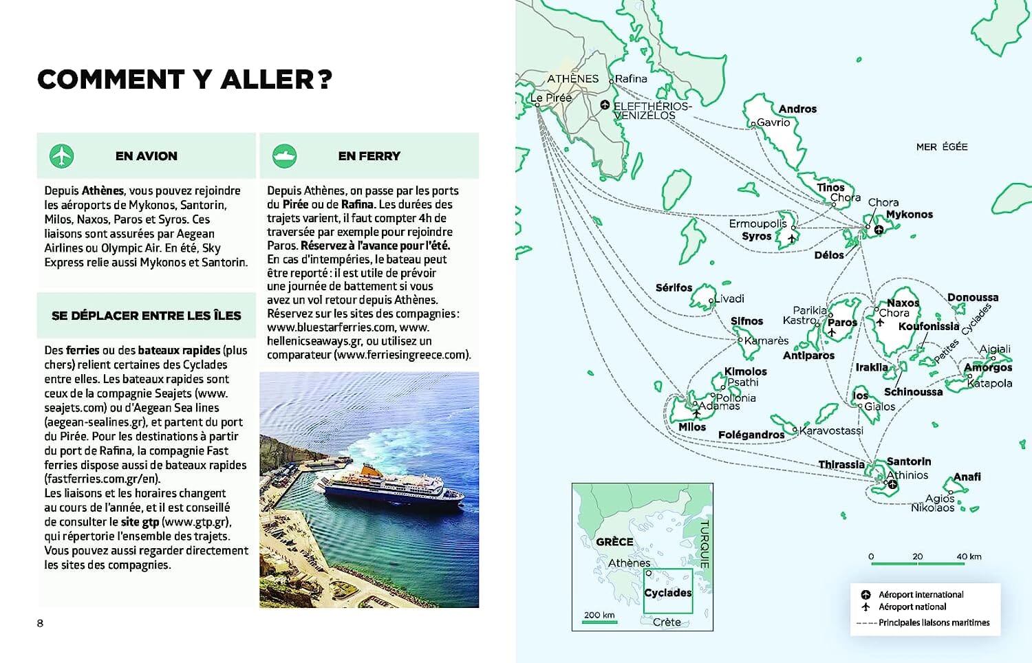 Le guide Simplissime - Cyclades - Édition 2023 | Hachette guide de voyage Hachette 