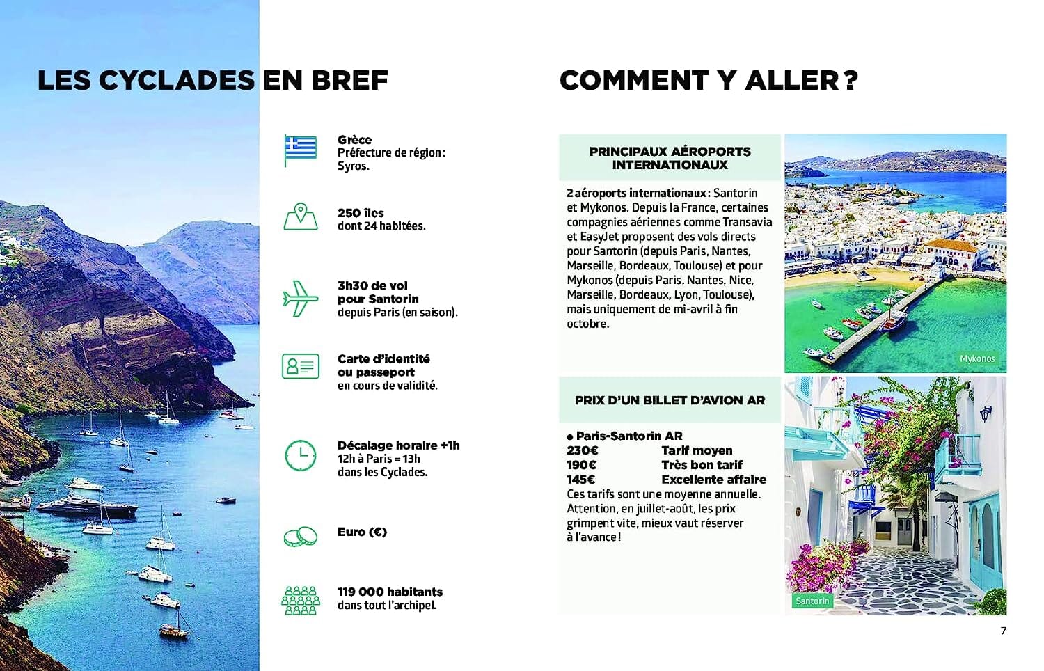 Le guide Simplissime - Cyclades - Édition 2023 | Hachette guide de voyage Hachette 