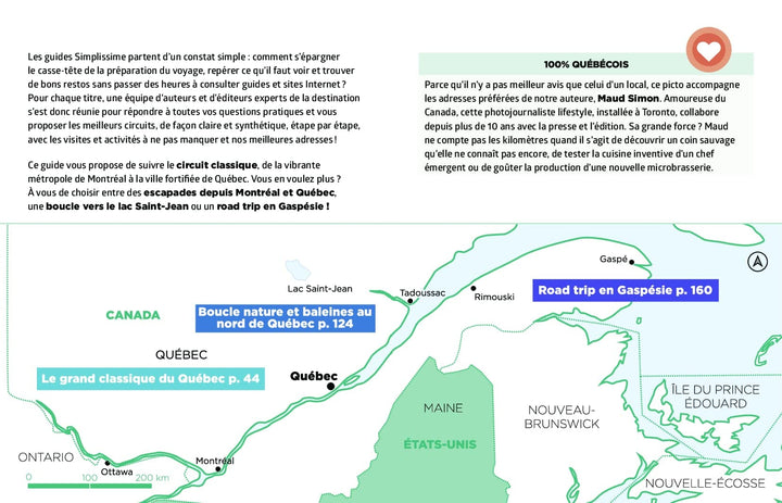 Le guide Simplissime - Québec - Édition 2023 | Hachette guide de voyage Hachette 