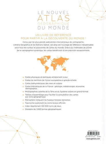 Le nouvel atlas géographique du monde 2026 atlas Glénat 