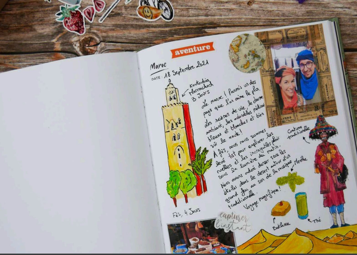 Livre d'aventures | Aventura carnet de voyage Aventura