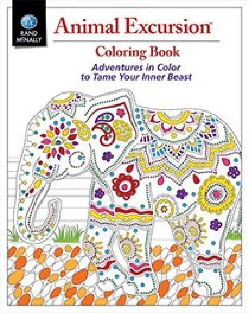Livre de coloriage - Excursions avec des animaux par Rand McNally | Rand McNally jeu Rand McNally Default Title