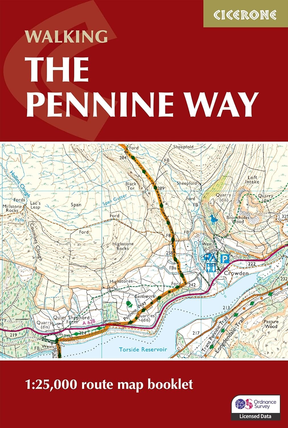Livret de cartes (en anglais) - Pennine Way, northern England trails | Cicerone guide de randonnée Cicerone 