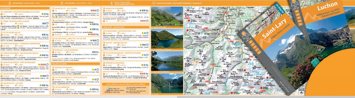 Lot de 2 cartes de randonnée - Luchon, Saint-Lary | Alpina carte de randonnée Editorial Alpina