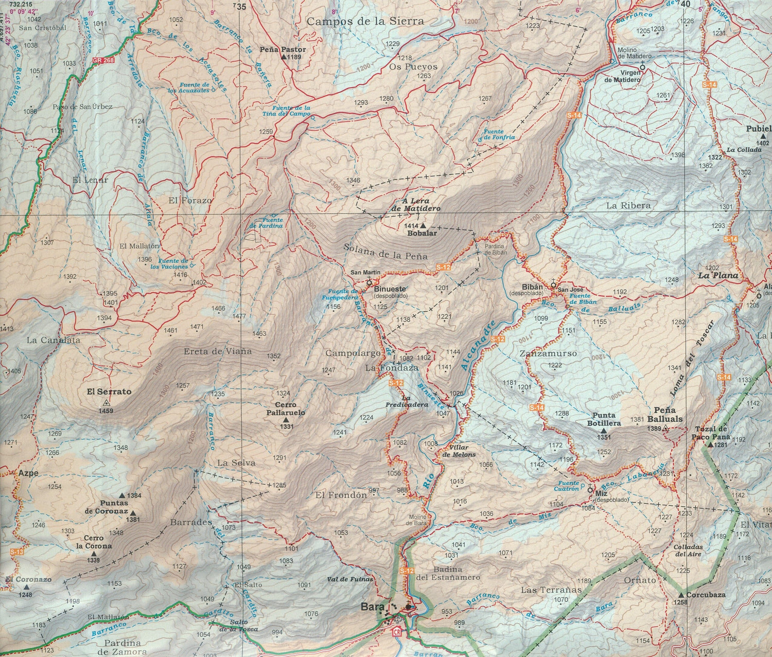 Lot de 2 cartes de randonnée - Sierra et Canyons de Guara (Aragon, Espagne) | Editorial Alpina carte de randonnée Editorial Alpina 