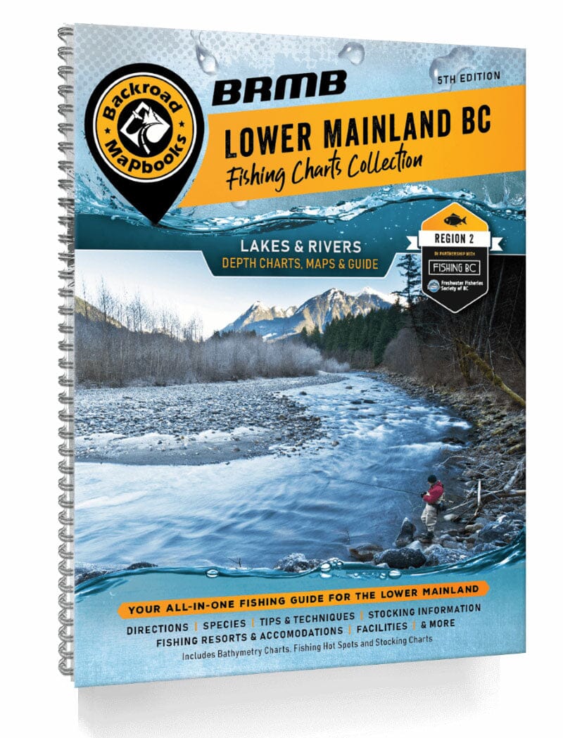 Lower Mainland BC Fishing Mapbook | Backroads Mapbooks atlas Backroads Mapbooks Default Title