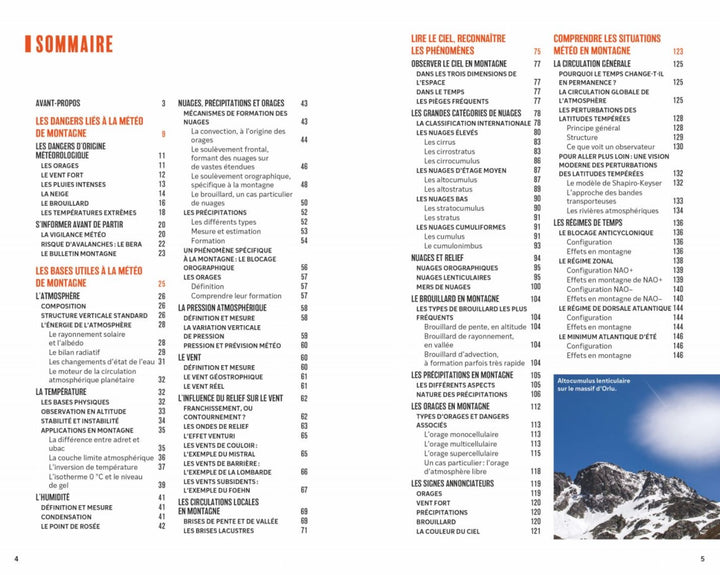 Manuel de Météo Montagne | Glénat guide pratique Glénat 