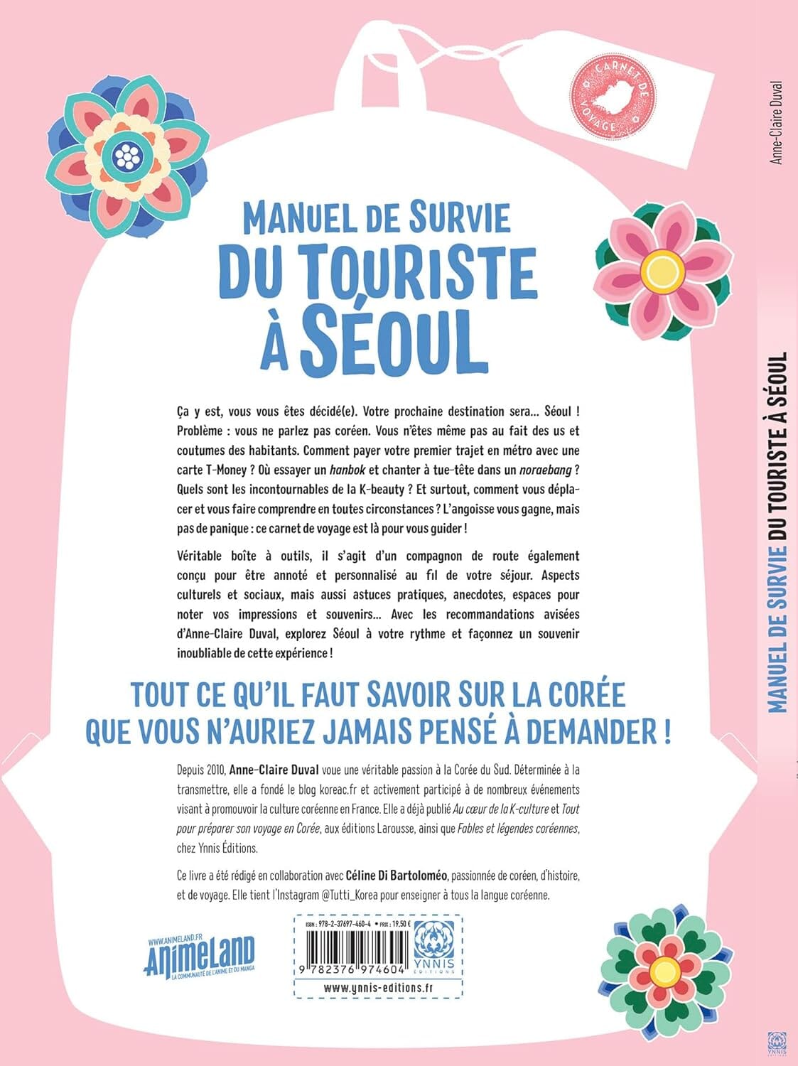 Manuel de survie du touriste à Séoul | Ynnis guide de voyage Ynnis Éditions 