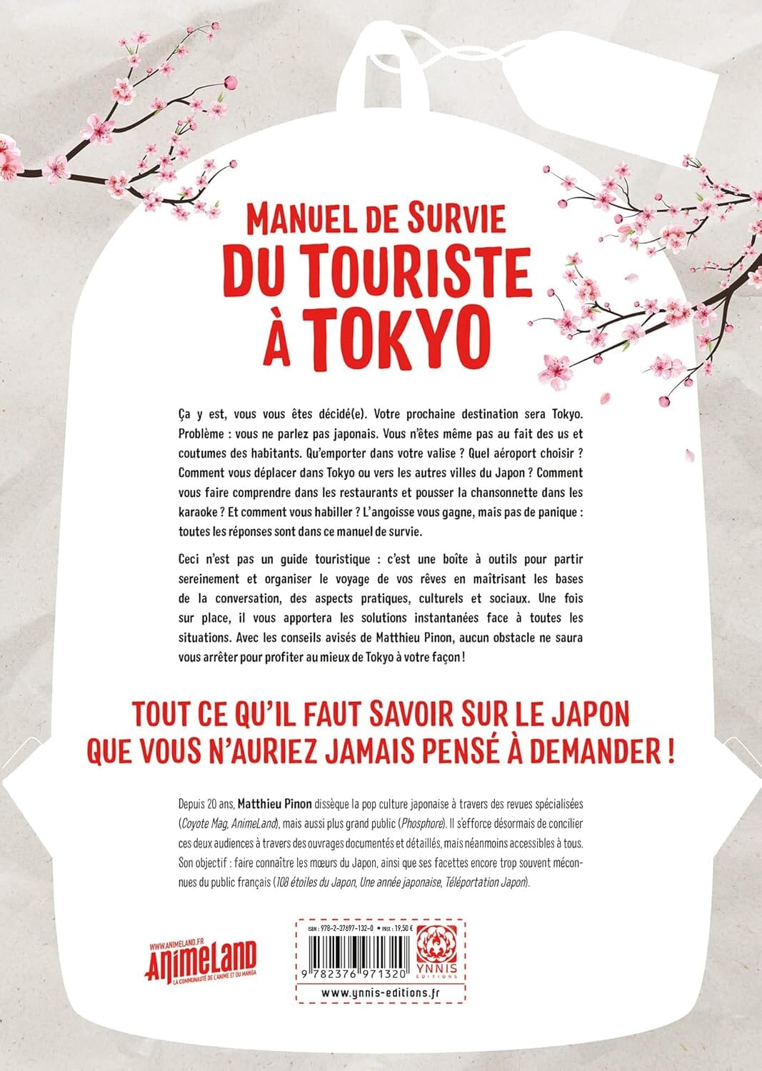 Manuel de survie du touriste à Tokyo | Ynnis guide de voyage Ynnis Éditions 