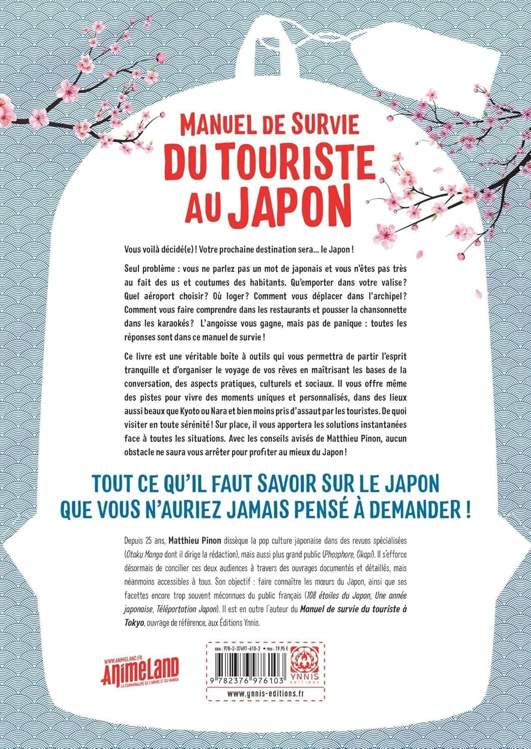 Manuel de survie du touriste au Japon | Ynnis guide de voyage Ynnis Éditions