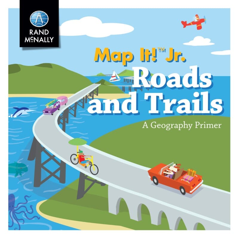 Map It! Jr. - Routes et sentiers : une introduction à la géographie | Rand McNally jeu Rand McNally Default Title