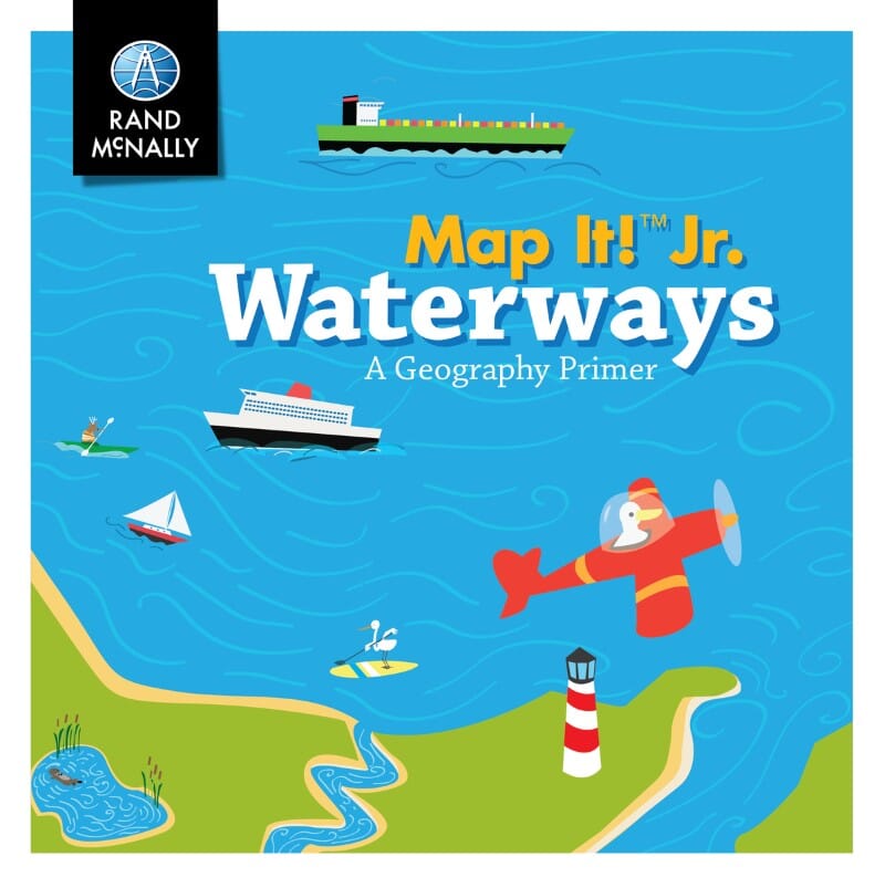 Map It! Jr. - Voies navigables : une introduction à la géographie | Rand McNally jeu Rand McNally Default Title