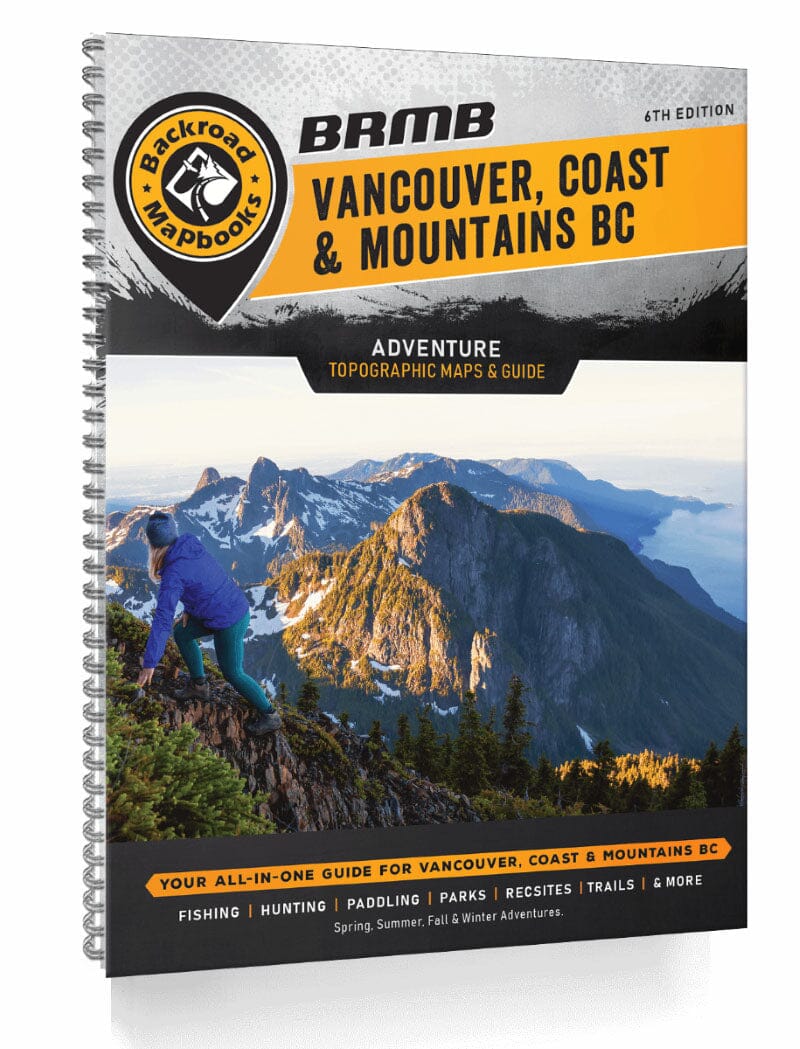 Mapbook - Vancouver & Coast & Mountains (British Columbia) | Backroads Mapbooks atlas Backroads Mapbooks