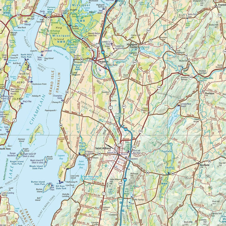 New England Road and Recreation Atlas | Benchmark Maps atlas Benchmark Maps 