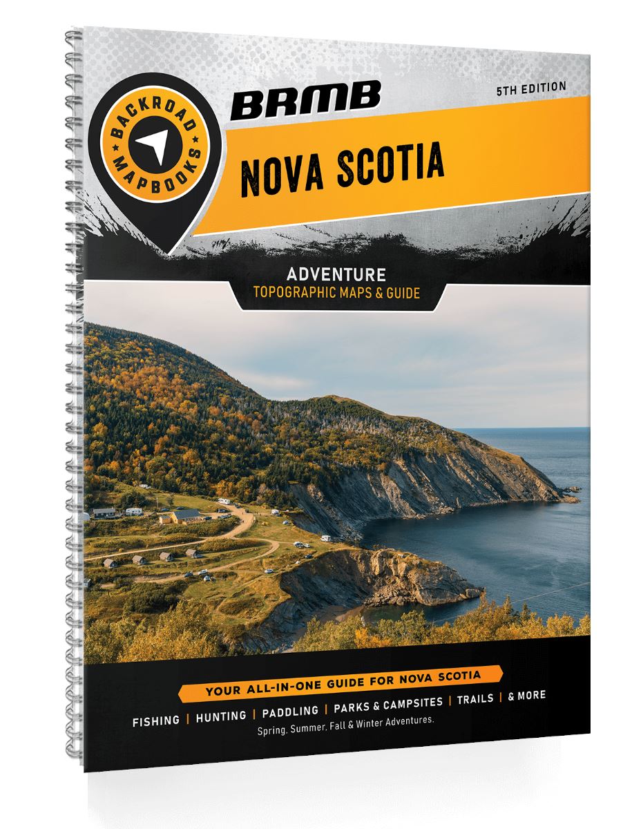 Nouvelle-Écosse Mapbook | Backroads Mapbooks atlas Backroads Mapbooks 