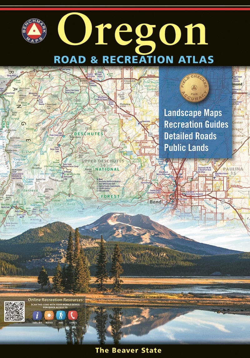 Oregon Road and Recreation Atlas | Benchmark Maps atlas Benchmark Maps Default Title