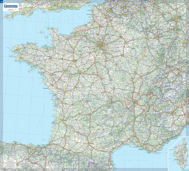 Panneau épinglable - France - 100 x 110 cm | Michelin panneau épinglable Michelin 