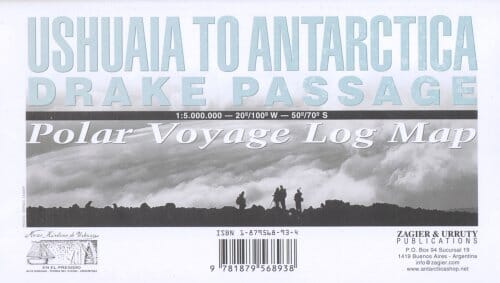 Passage de Drake, d'Ushuaia à l'Antarctique | Zagier y Urruty carte routière Zagier y Urruty 