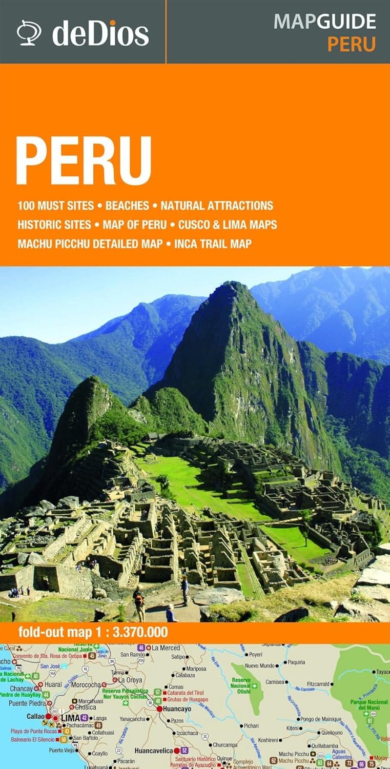 Pérou | deDios carte routière DeDios