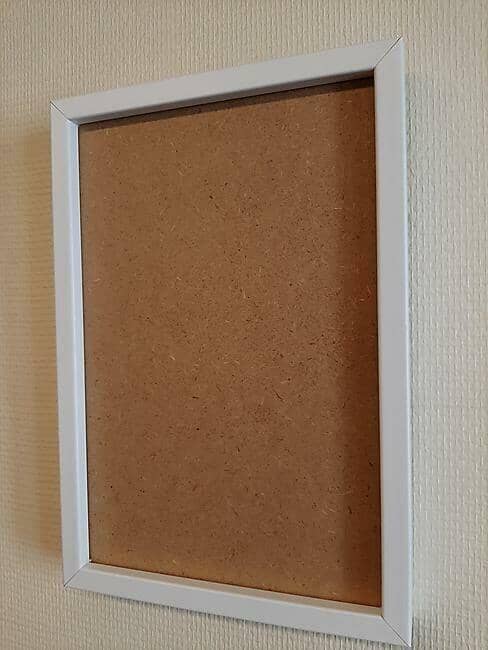 Petit cadre en bois pour carte en relief (19,5 x 29,5 cm) | 3D Map carte en relief 3D Map