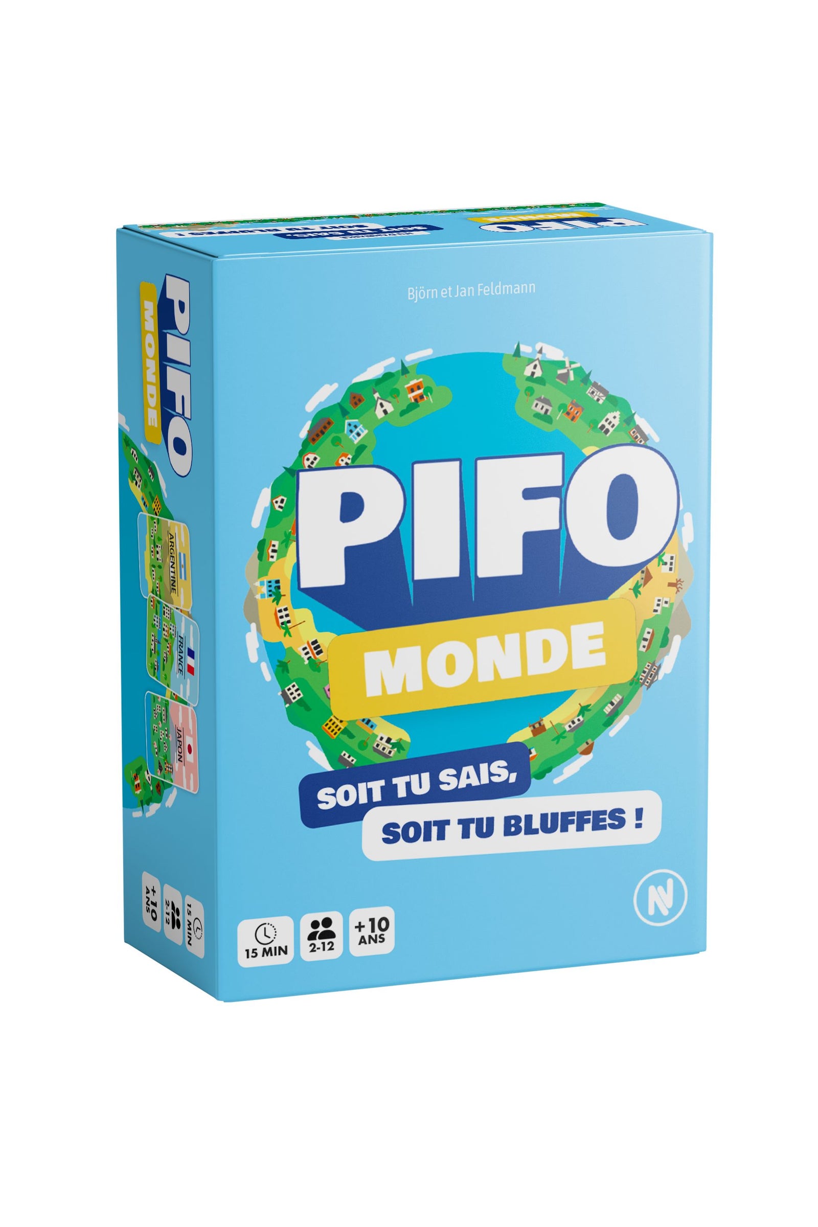 PIFO Monde – Le jeu de bluff géographique | Génépi Éditions jeu Génépi Éditions 
