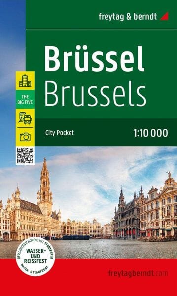 Plan de poche - Bruxelles (Belgique) | Freytag & Berndt plan de ville Freytag & Berndt