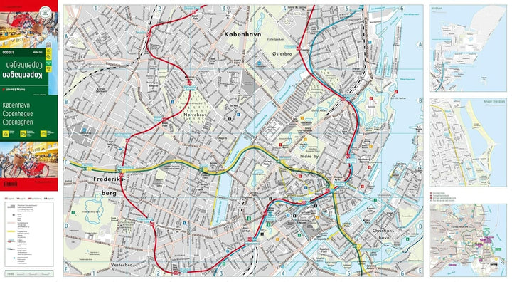 Plan de poche - Copenhague | Freytag & Berndt plan de ville Freytag & Berndt 