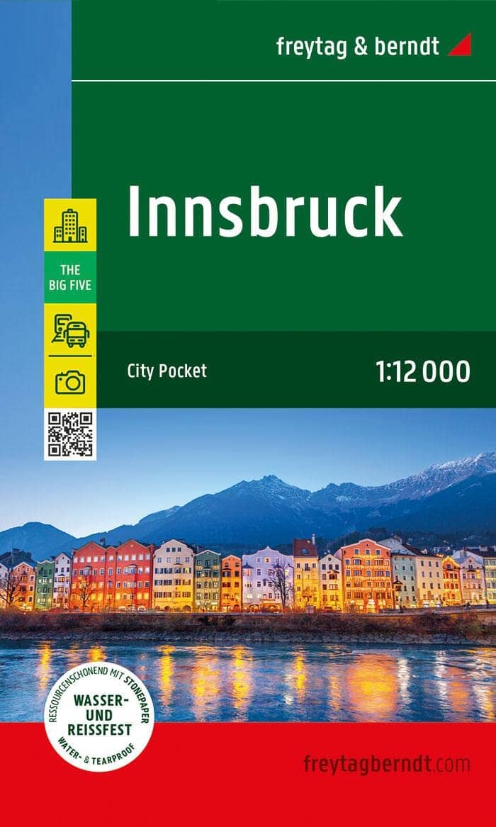 Plan de poche - Innsbruck | Freytag & Berndt plan de ville Freytag & Berndt
