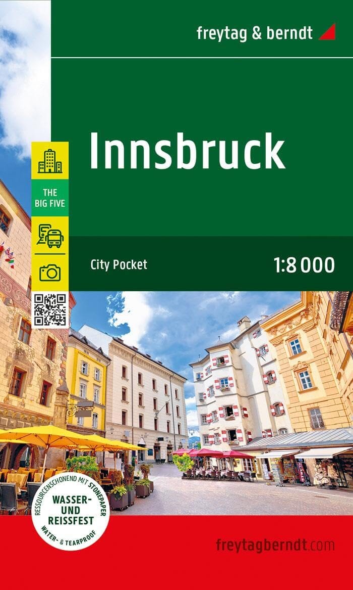 Plan de poche - Innsbruck | Freytag & Berndt plan de ville Freytag & Berndt 