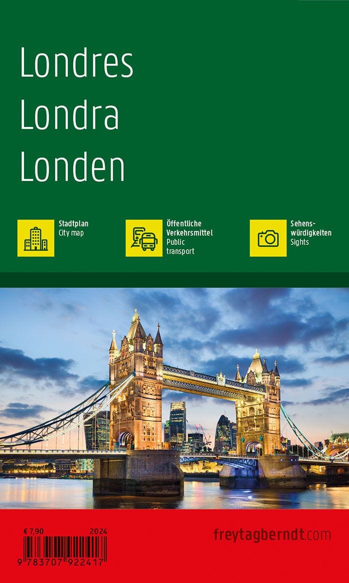 Plan de poche - Londres | Freytag & Berndt plan de ville Freytag & Berndt