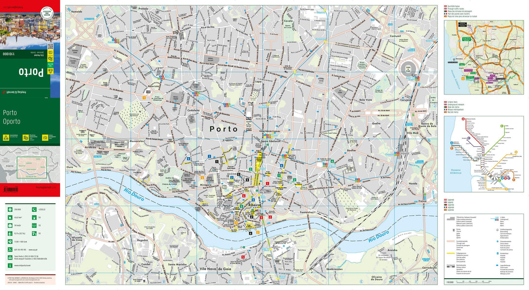 Plan de poche - Porto | Freytag & Berndt plan de ville Freytag & Berndt 