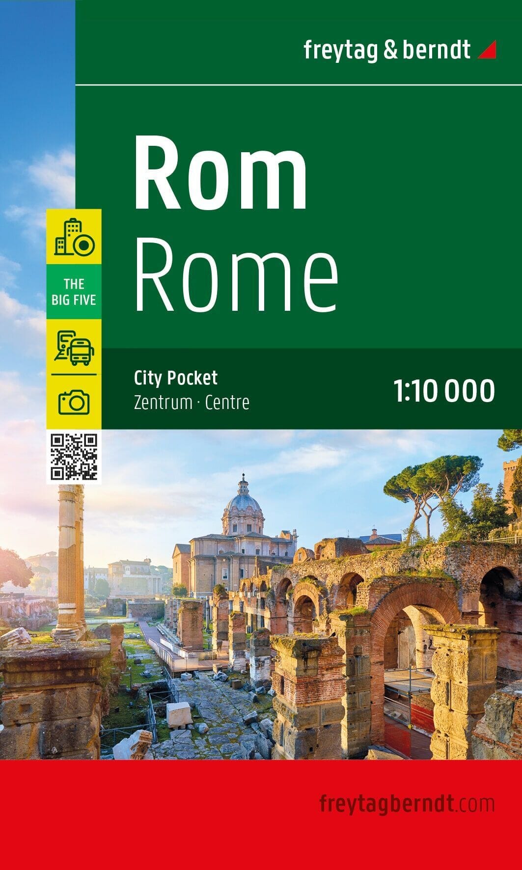 Plan de poche - Rome | Freytag & Berndt plan de ville Freytag & Berndt 