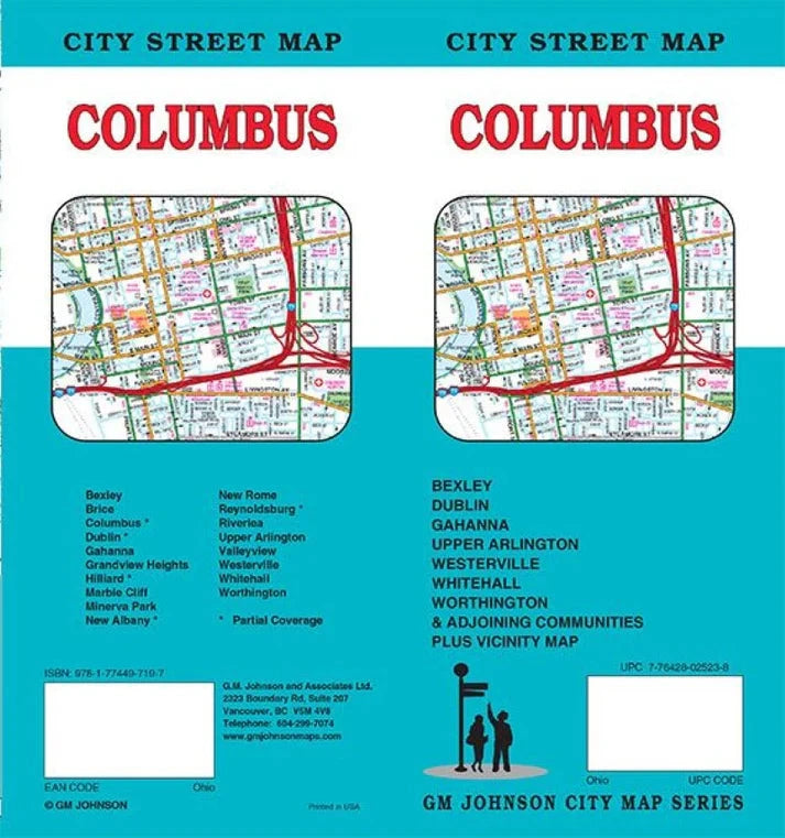 Plan de ville - Columbus (Ohio) | GM Johnson plan de ville GM Johnson 