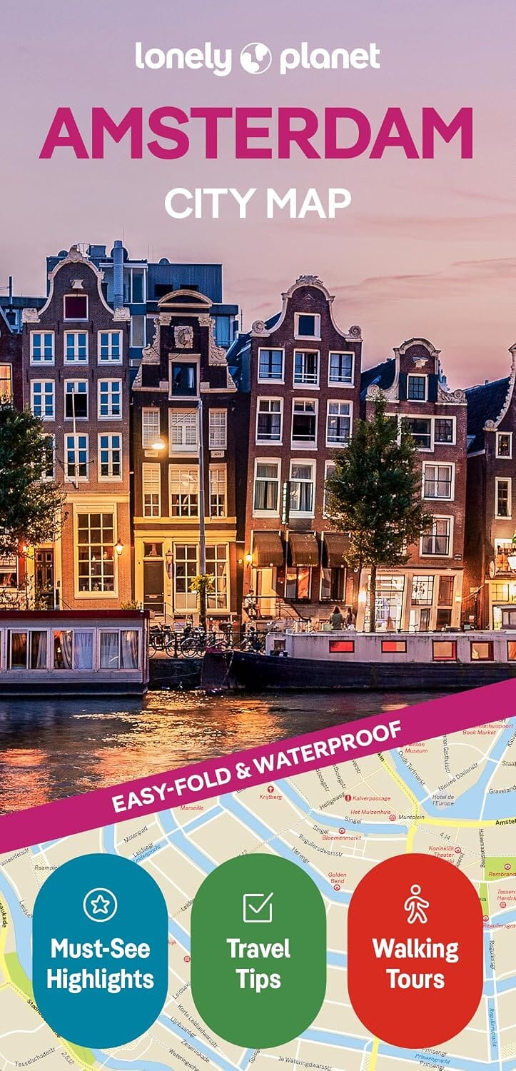Plan de ville (en anglais) - Amsterdam | Lonely Planet plan de ville Lonely Planet EN