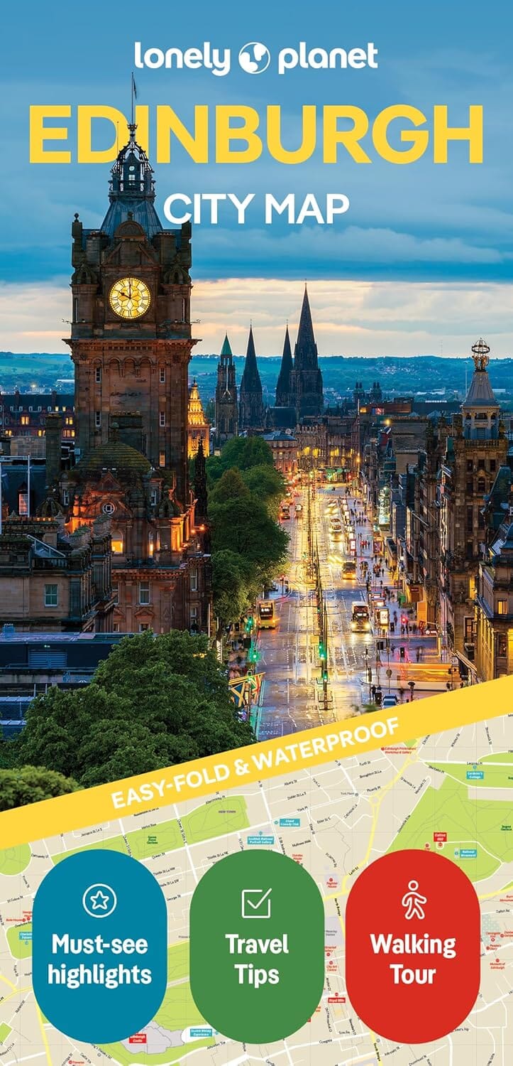 Plan de ville (en anglais) - Edinburgh | Lonely Planet plan de ville Lonely Planet EN