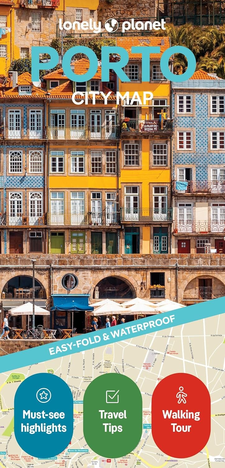 Plan de ville (en anglais) - Porto | Lonely Planet carte pliée Lonely Planet EN 