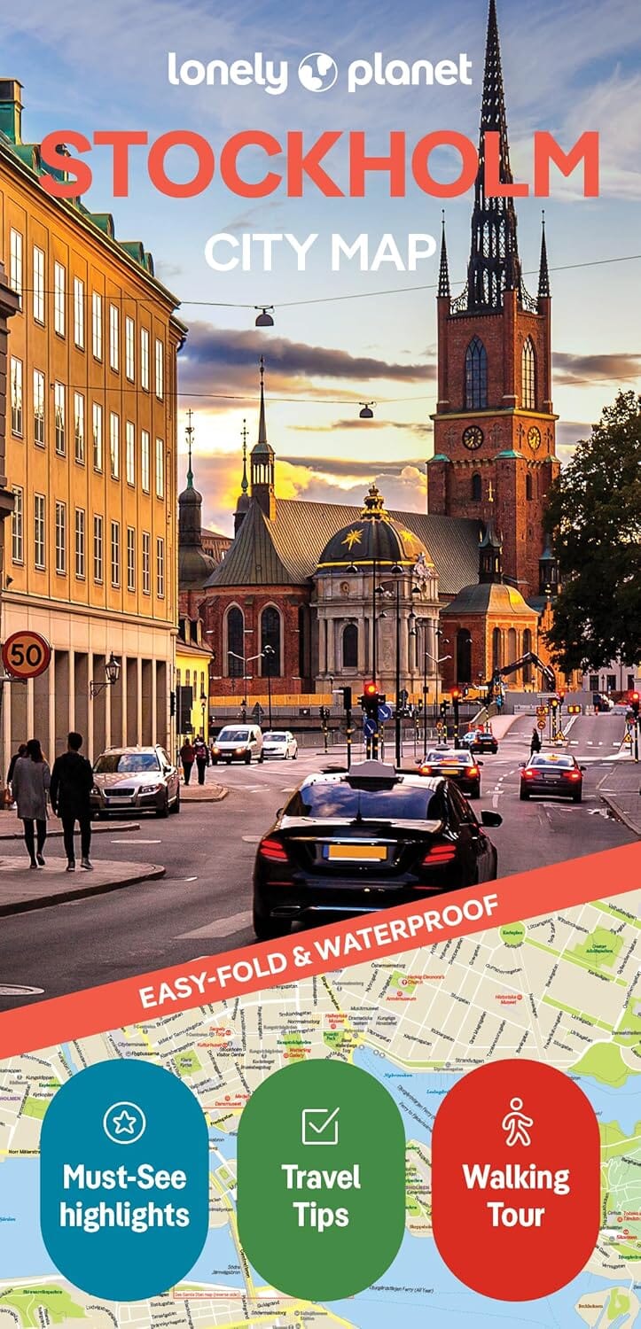 Plan de ville (en anglais) - Stockholm | Lonely Planet plan de ville Lonely Planet EN 
